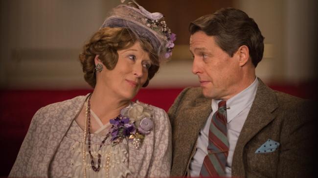 Meryl Streep and Hugh Grant in Florence Foster Jenkins.