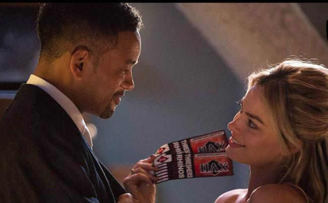 Will Smith and Margot Robbie in Focus