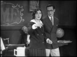 Jobyna Ralston and Harold Lloyd in For Heaven's Sake.