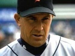 Kevin Costner in For Love of the game. Kevin Costner in For Love of the game.