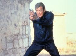 Roger Moore in For Your Eyes Only.