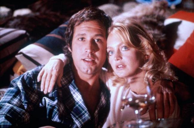 Chevy Chase and Goldie Hawn in Foul Play Chevy Chase and Goldie Hawn in Foul Play