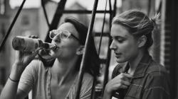 Mickey Sumner and Greta Gerwig in Frances Ha.