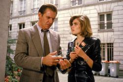 Harrison Ford and Emmanuelle Seigner in Frantic.