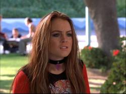 Lindsay Lohan in Freaky Friday.