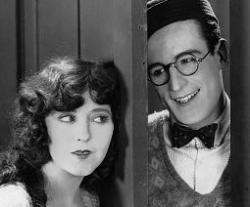 Jobyna Ralston and Harold Lloyd in The Freshman. Jobyna Ralston and Harold Lloyd in The Freshman.