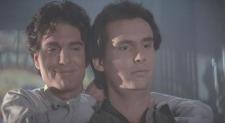 Chris Sarandon and Jonathan Stark in Fright Night.