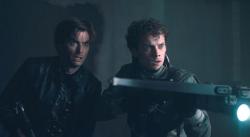 David Tennant and Anton Yelchin in Fright Night.