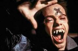 Actual make-up looks realer and more scary than today's CGI will in 25 years. Actual make-up looks realer and more scary than today's CGI will in 25 years.