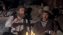 Gene Wilder and Harrison Ford in The Frisco Kid