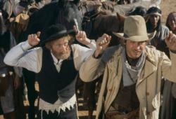 Gene Wilder and Harrison Ford in The Frisco Kid.