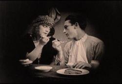 Midlred Davis and Harold Lloyd in From Hand to Mouth.