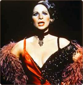 Barbra Streisand in Funny Lady.