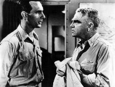 Dennis Weaver wants James Cagney as Admiral Halsey to get his shots. Dennis Weaver wants James Cagney as Admiral Halsey to get his shots.