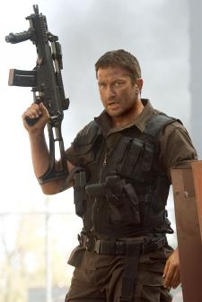 Gerard Butler as Kable, in Gamer. Gerard Butler as Kable, in Gamer.