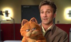 Breckin Meyer in Garfield: The Movie. Breckin Meyer in Garfield: The Movie.