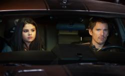 Selena Gomez and Ethan Hawke in Getaway.