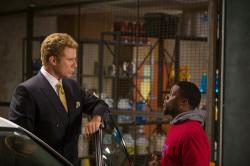 Will Ferrell and Kevin Hart in Get Hard. Will Ferrell and Kevin Hart in Get Hard.