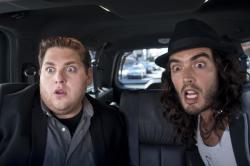 Jonah Hill and Russell Brand in Get Him to the Greek.