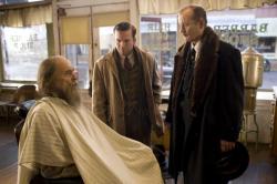 Robert Duvall, Lucas Black and Bill Murray in Get Low. Robert Duvall, Lucas Black and Bill Murray in Get Low.