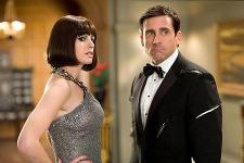 Hathaway and Carell make it work. Hathaway and Carell make it work.