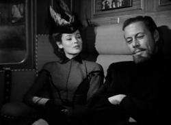 Gene Tierney and Rex Harrison in The Ghost and Mrs. Muir