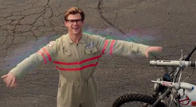 Chris Hemsworth in Ghostbusters