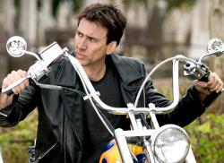 Nicolas Cage in Ghost  Rider.
