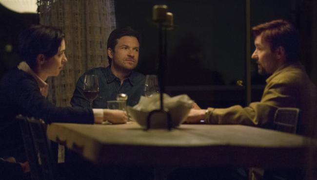 Rebecca Hall, Jason Bateman, and Joel Edgerton in The Gift. Rebecca Hall, Jason Bateman, and Joel Edgerton in The Gift.