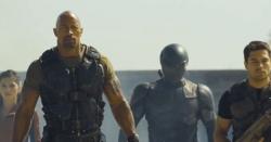 Adrianne Palicki, Dwayne Johnson, Ray Park and D.J. Cotrona in G.I. Joe: Retaliation.