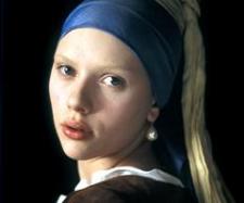 Scarlett Johansson in Girl with the Pearl Earring.