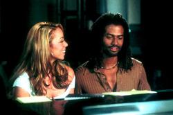 Mariah Carey and Eric Benet in Glitter. Mariah Carey and Eric Benet in Glitter.