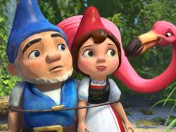 James McAvoy and Emily Blunt voice Gnomeo and Juliet. James McAvoy and Emily Blunt voice Gnomeo and Juliet.