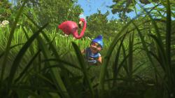 Featherstone and Gnomeo in Gnomeo and Juliet.