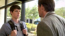 Shane Harper and Kevin Sorbo in God's Not Dead Shane Harper and Kevin Sorbo in God's Not Dead