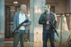 Bruce Willis and Jai Courtney in A Good Day to Die Hard Bruce Willis and Jai Courtney in A Good Day to Die Hard