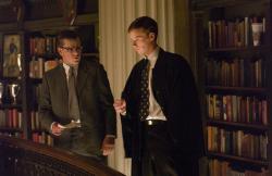 Matt Damon and Eddie Redmayne in The Good Shepherd. Matt Damon and Eddie Redmayne in The Good Shepherd.