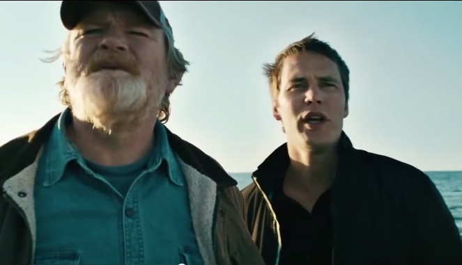 Brendan Gleeson and Taylor Kitsch in The Grand Seduction 