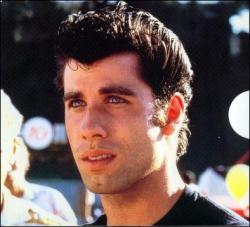 John Travolta in Grease.