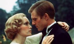 Mia Farrow and Robert Redford in The Great Gatsby.