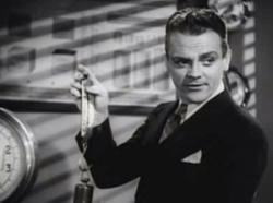 James Cagney making sure everyone measures up in Great Guy James Cagney making sure everyone measures up in Great Guy