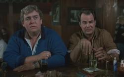 John Candy and Dan Aykroyd in The Great Outdoors. John Candy and Dan Aykroyd in The Great Outdoors.