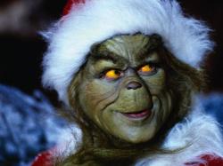 Jim Carrey in How the Grinch Stole Christmas. Jim Carrey in How the Grinch Stole Christmas.