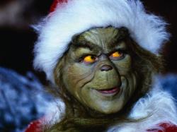 Jim Carrey in How the Grinch Stole Christmas.