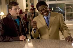 Ashton Kutcher and Bernie Mac in Guess Who. Ashton Kutcher and Bernie Mac in Guess Who.