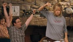 Seth Rogen and Barbra Streisand in The Guilt Trip. Seth Rogen and Barbra Streisand in The Guilt Trip.