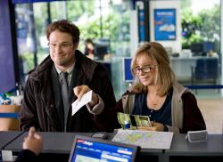 Seth Rogen and Barbra Streisand in The Guilt Trip.