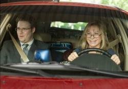 Seth Rogen and Barbra Streisand in The Guilt Trip.