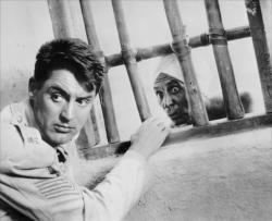 Cary Grant and Sam Jaffe in Gunga Din. Cary Grant and Sam Jaffe in Gunga Din.