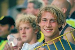 Maximilian Bruckner and David Rott in Guys and Balls. Maximilian Bruckner and David Rott in Guys and Balls.